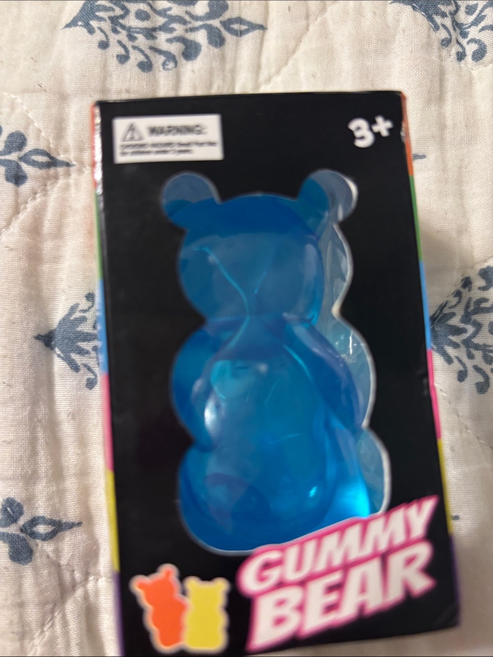 Gummy Bear Kids Plush Toy - Blue